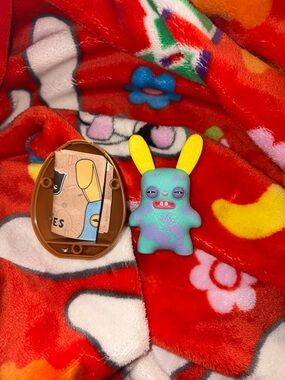 Fuggler rabbitacular edition rabid rabbit brushed vinyl figure NEW QUICK SHIP